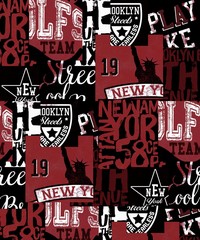 varsity slogan graphic with numbers