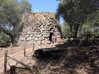 Nuraghe Santa Cristina. Sardegna