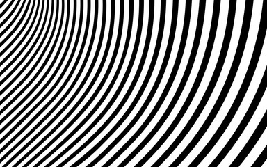 optical art wave abstract background black and white