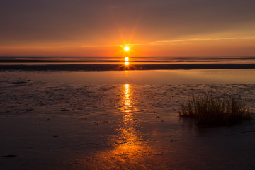 Fototapeta premium Cape Cod beach sunset