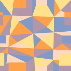 Abstract geometric seamless pattern