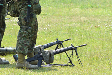 陸上自衛隊　水陸機動団　89式小銃
