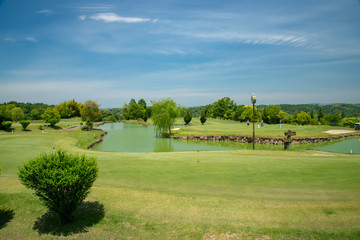 Obraz premium ゴルフ場