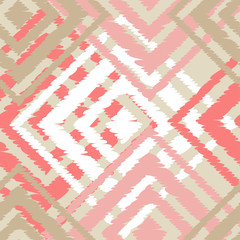 Ethnic boho seamless pattern. Traditional ornament. Geometric background. Folk motif. Textile rapport.