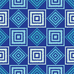 Ethnic boho seamless pattern. Traditional ornament. Geometric background. Folk motif. Textile rapport.