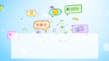 Funny Social Bubbles Soaring on Screen