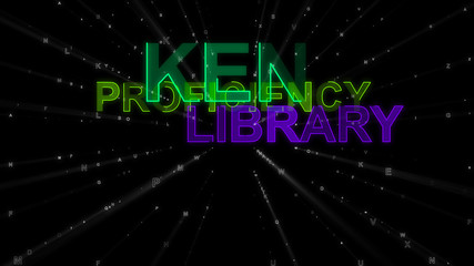 Ken, Proficiency, Library as Concept Words