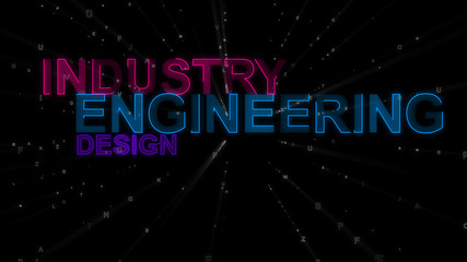 Industry, Engineering, Design as Concept Words