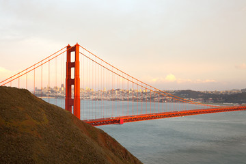 The Golden Gate Bridge in San Francisco, California, USA