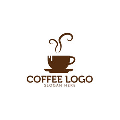 Coffee logo icon template