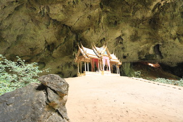 The cave of Prachuap Khiri Khan.