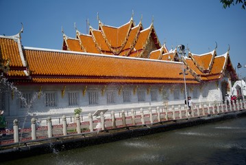 Important buildings within the temple