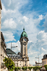Fototapeta premium main railway station of Limoges in Limoges, France