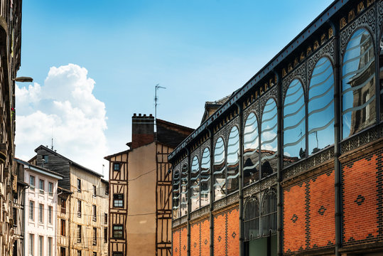 Halles central Limoges, France