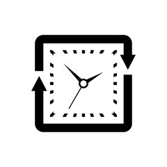 Time and clocks icons vector