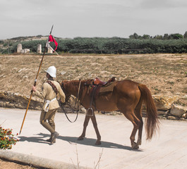 The Soldier and his Horse