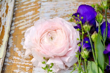 Grußkarte - Blumenstrauß Frühling - Frühlingsblumen