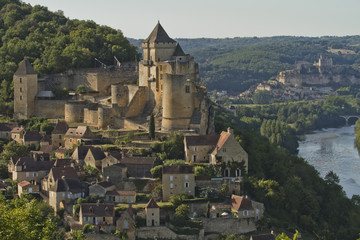 Fototapeta premium Le château de Castelnaud en Dordogne