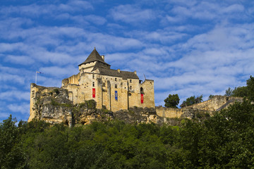 Fototapeta na wymiar Le château de Castelnaud en Dordogne