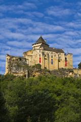 Fototapeta na wymiar Le château de Castelnaud en Dordogne