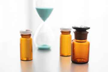 砂時計　瓶