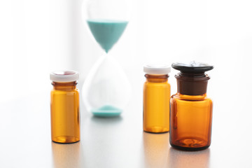 砂時計　瓶