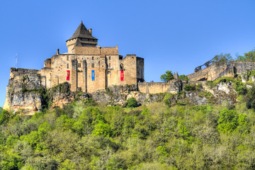Fototapeta premium Le château de Castelnaud en Dordogne