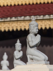 buddha statue in wat umong, chiang mai