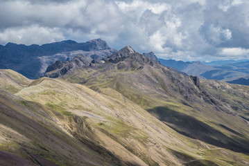 Rainbow Mountain Hike with Horses and amazing landscapes