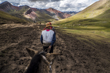 Horse Riding to Rainbow Mountain Peru and back