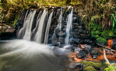 waterfall in a river