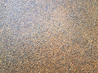 Full Frame Background of Wet Tiny Gravel Stone Floor
