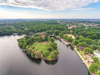 Obraz premium Insel der Jugend in Berlin Treptow 