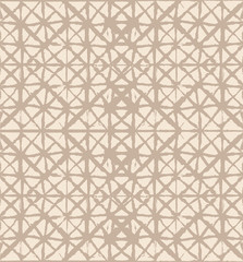 Elegant Kimono Texture Organic Seamless Vector Pattern. Ink Boho Batik, Wabi Sabi, Tie Dye Hipster Fashion Simple Geo Design Prints. Traditional Seamless Kimono Background, Male Fashion Geo Ornament.