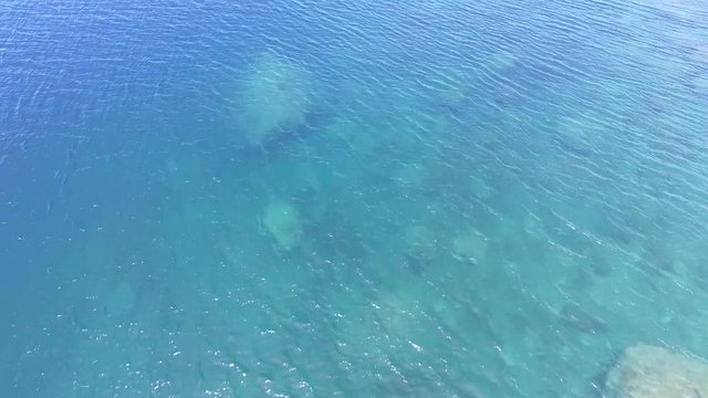 Aerial panoramics from the sea of cortez, Baja California Sur, Mexico.