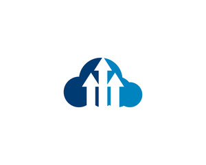 cloud arrow logo