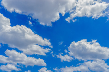 Fototapeta premium blue sky with clouds. background