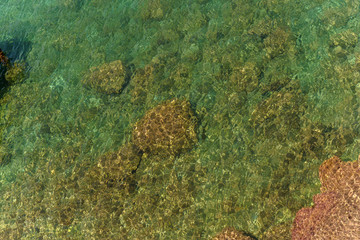 Mediterranean Sea Background, South Coast of France