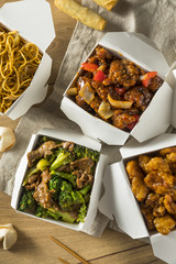 Spicy Chinese Take Out Food
