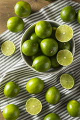 Raw Green Organic Citrus Limes