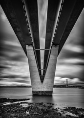 Beneath the Queensferry Crossing