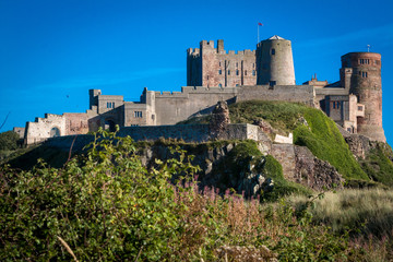 Bamburgh Castle, Northumberland.