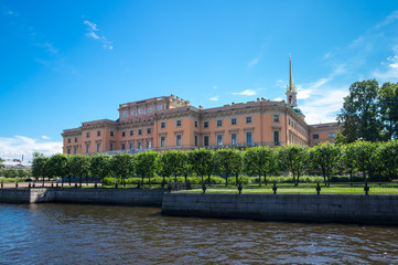 Obraz premium Mikhailovsky castle in Saint-Petersburg