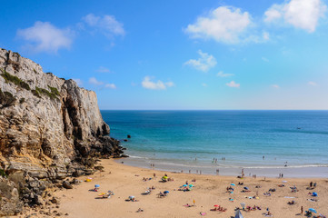 Praia do Beliche, Beliche Beach near Sagres, Algarve, Portugal