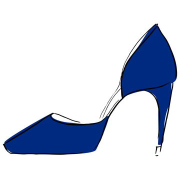 Blue Stiletto