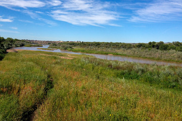 Southwest river and sky