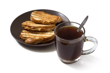 Coffee and toast