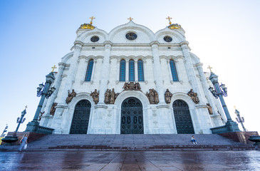 The St.savious cathedral in Moscow