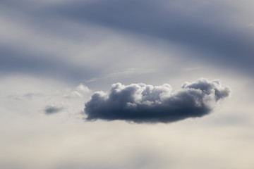 Storm clouds, dramatic sky