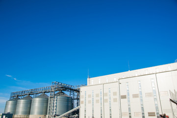 Obraz premium Grain processing facilit